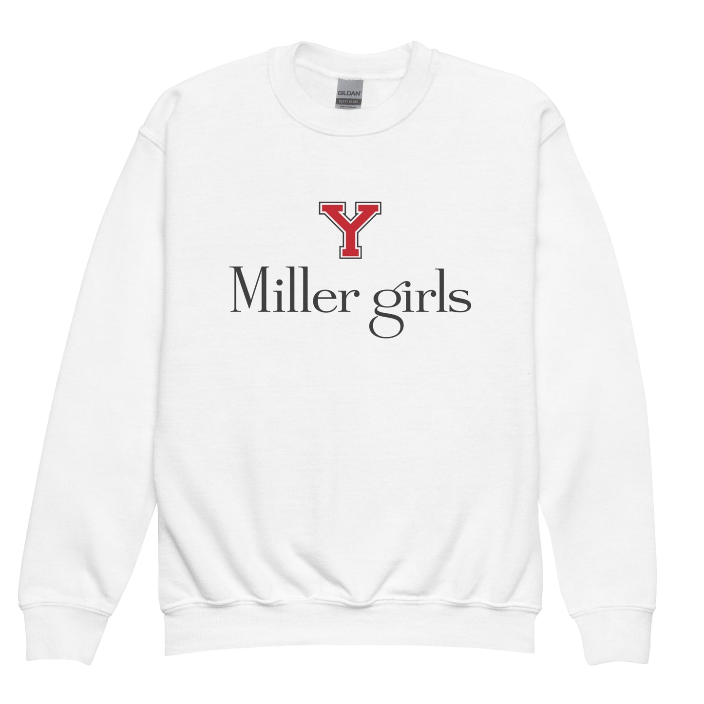 Classic | Youth Sweatshirt | Yukon Student Council | Miller Girls Logo