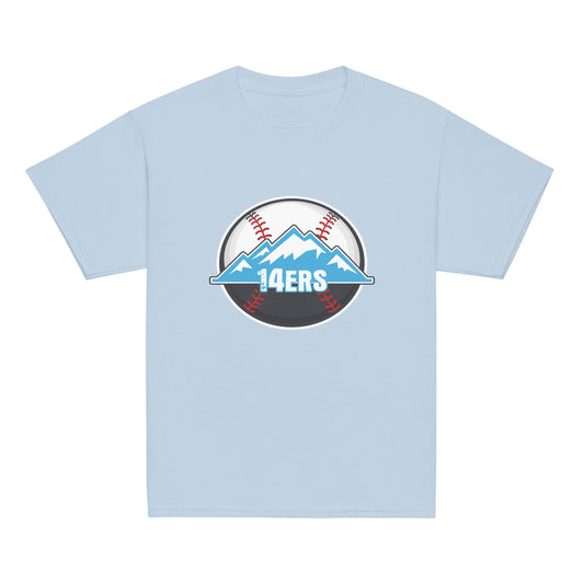 Classic | Youth T Shirt | 14ers Baseball | Athletics Logo