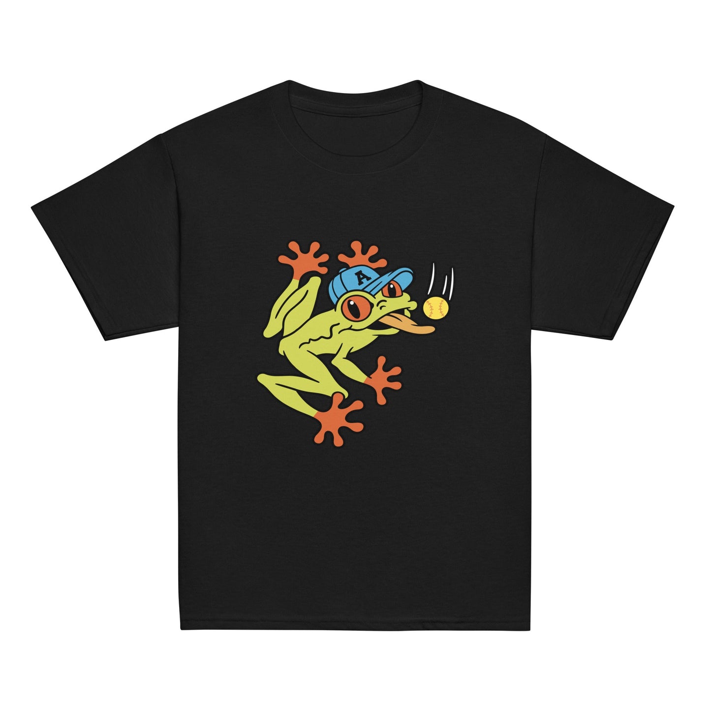 Classic | Youth T Shirt | Aquasox Softball | Mascot Logo