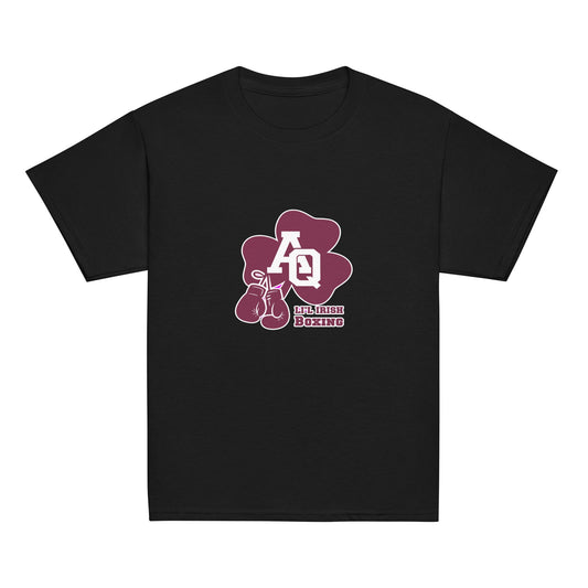 Classic | Youth T Shirt | Aquinas Li’l Irish Boxing | AQ Shamrock Logo