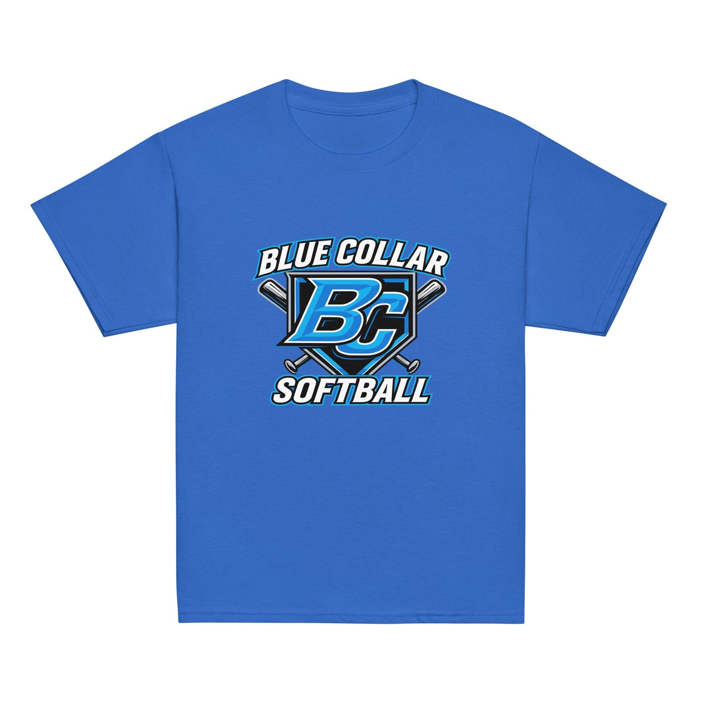 Classic | Youth T Shirt | Blue Collar Softball 2034 | Shield Logo