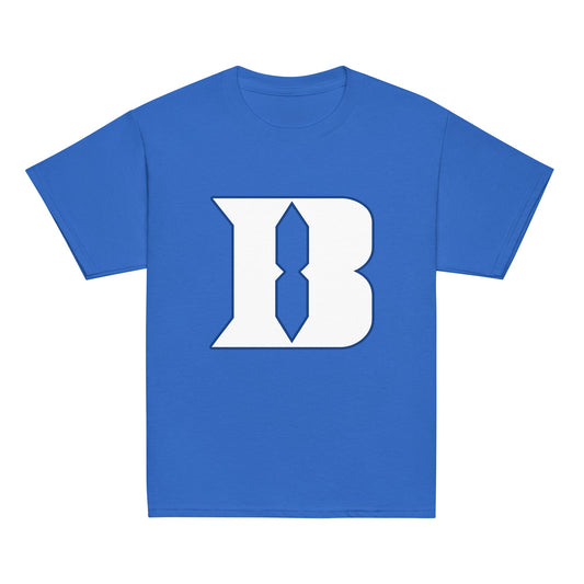 Classic | Youth T Shirt | Blueblacks Football Club | Crest Logo