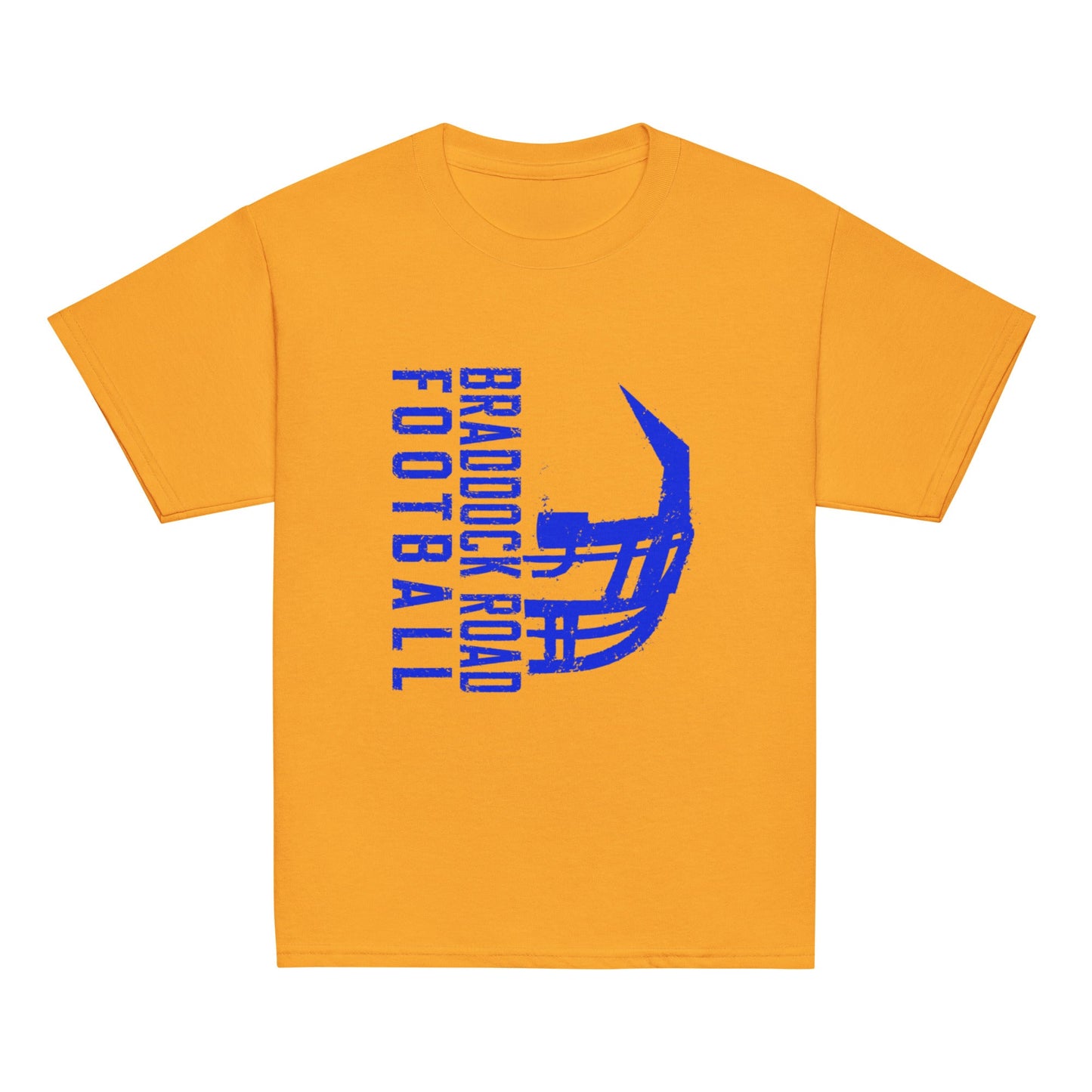 Classic | Youth T Shirt | Braddock Road Football | Sideline Vertical Logo