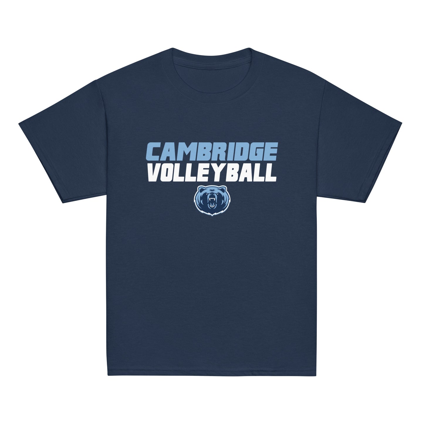 Classic | Youth T Shirt | Cambridge Volleyball | Modern Logo