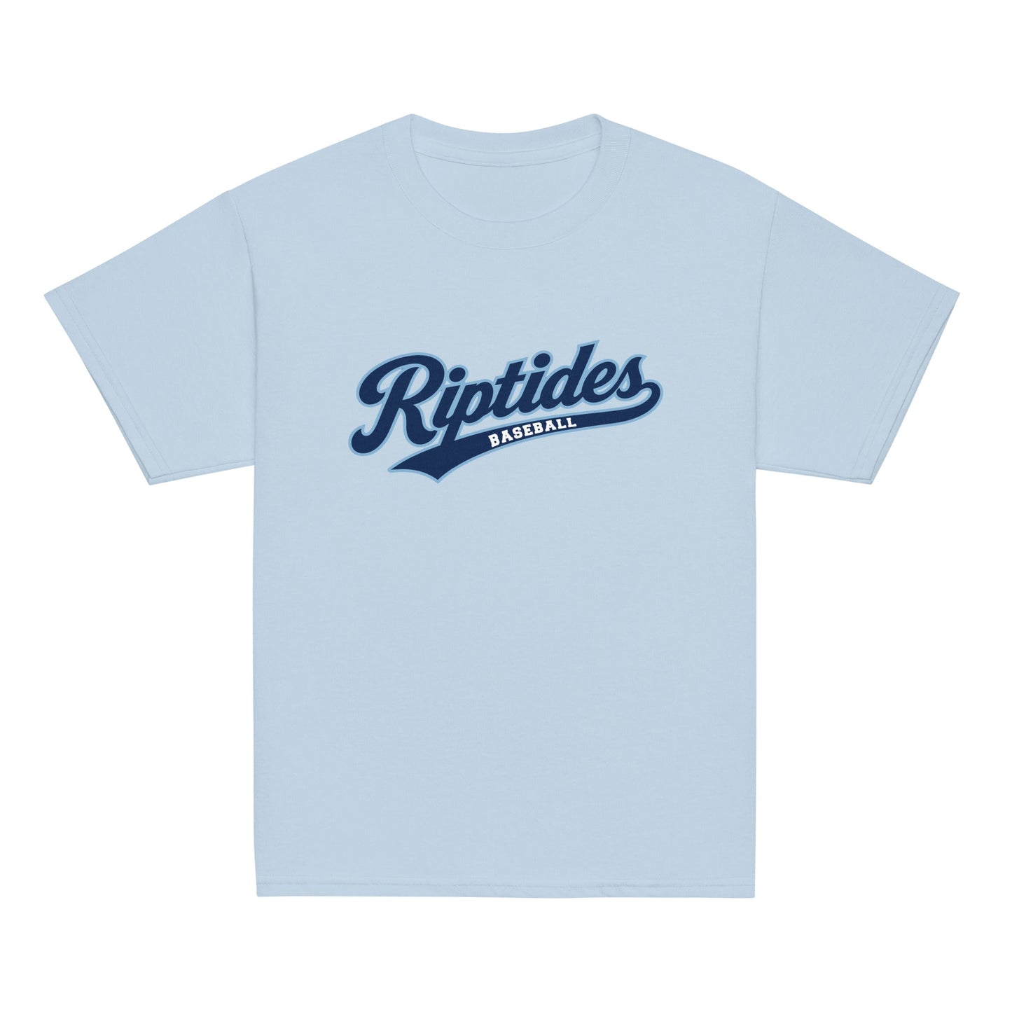 Classic | Youth T Shirt | Cape Riptides Baseball | Modern Script Logo