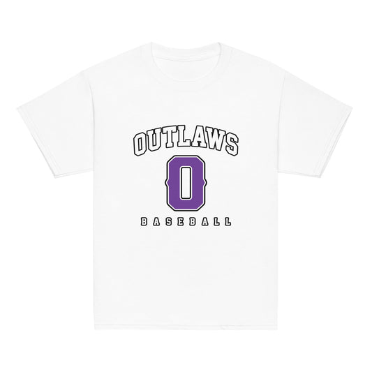 Classic | Youth T Shirt | Carolina Outlaws Baseball | Atheltics Logo