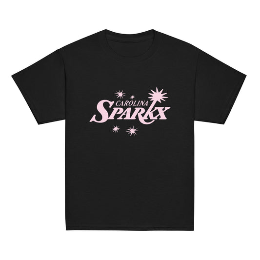 Classic | Youth T Shirt | Carolina Sparkx | Modern Script Logo
