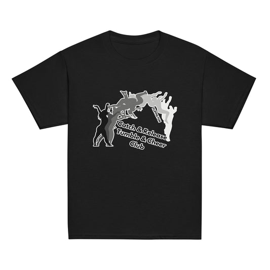 Classic | Youth T Shirt | Catch & Release Tumble & Cheer Club | Tumble Logo