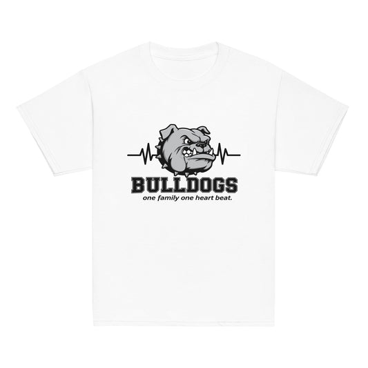 Classic | Youth T Shirt | Celina Recreational Football Black | Bulldogs Crest Logo