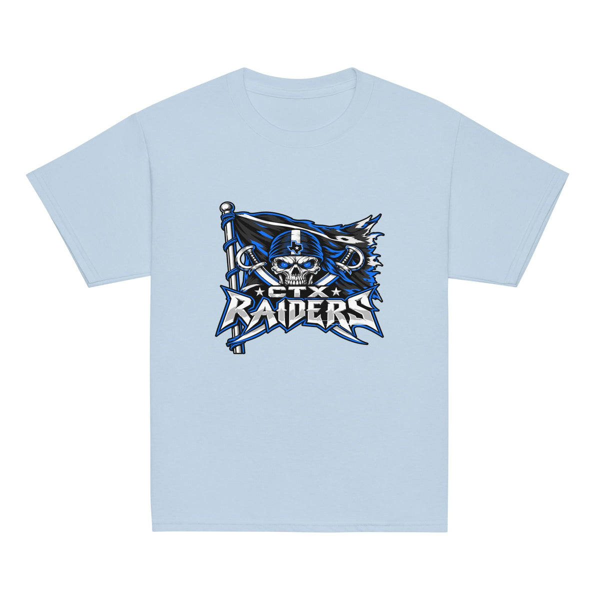 Classic | Youth T Shirt | Central Texas Raiders | Vanguard Logo