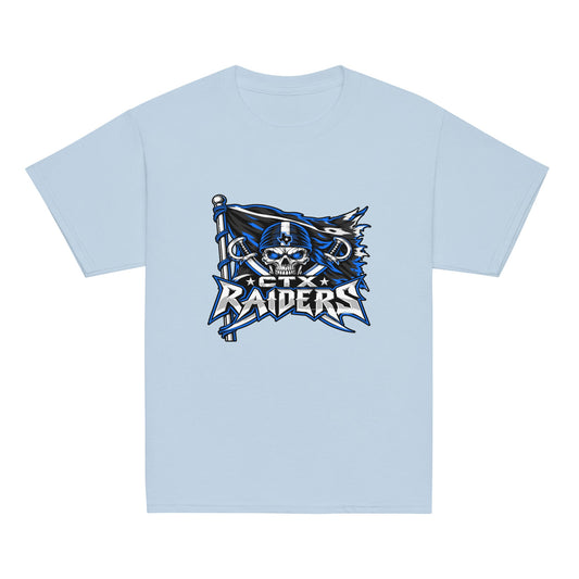 Classic | Youth T Shirt | Central Texas Raiders | Vanguard Logo