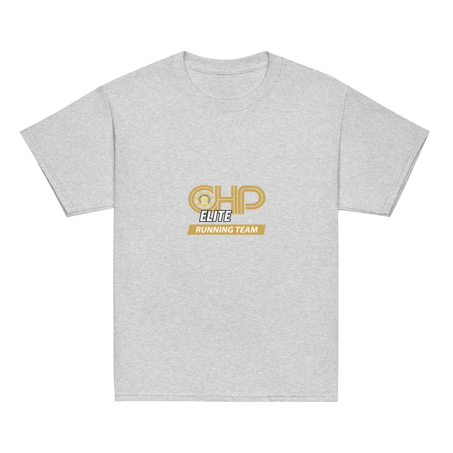 Classic | Youth T Shirt | CHP Elite Running Team | Runner Crest Logo