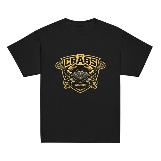 Classic | Youth T Shirt | Crabs lax | Badge Logo