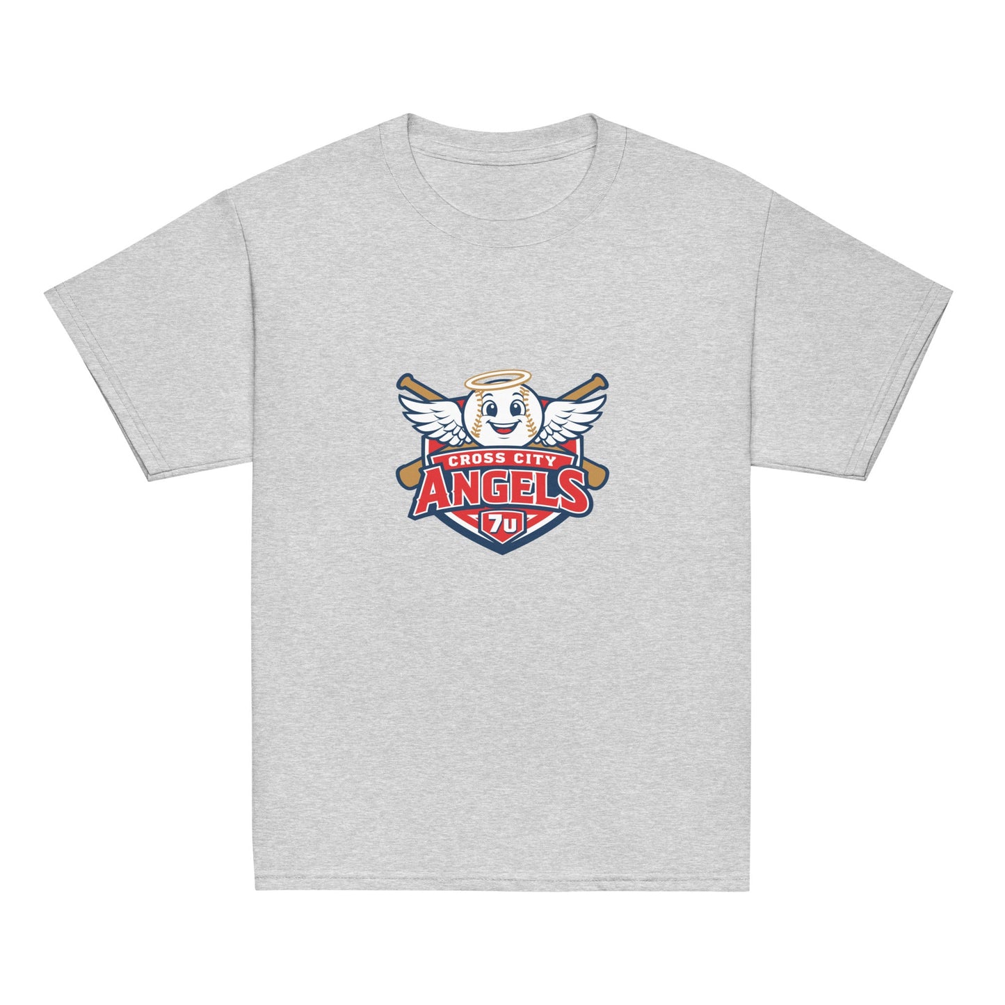 Classic | Youth T Shirt | Cross City Angels | Shield Logo