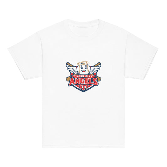 Classic | Youth T Shirt | Cross City Angels | Shield Logo
