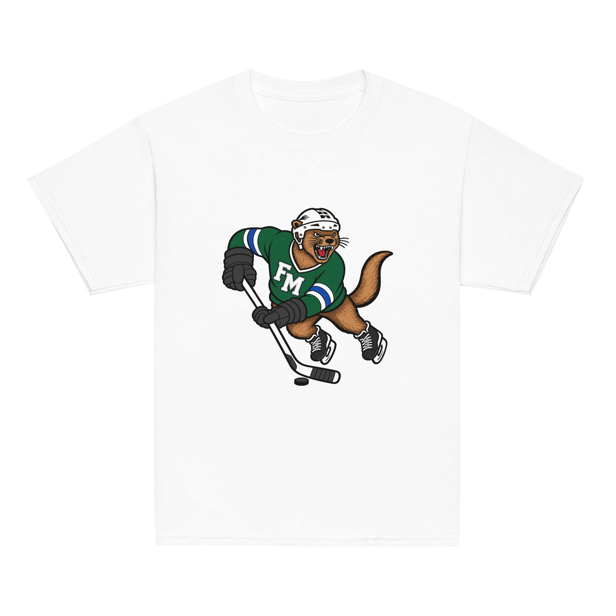 Classic | Youth T Shirt | Fighting Mongooses Hockey Club | Vanguard Otters Logo