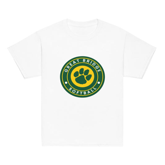 Classic | Youth T Shirt | Great Bridge Softball Booster | Badge Logo