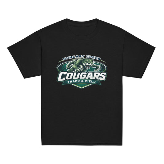 Classic | Youth T Shirt | Hungary Creek Cougar | Shield Logo