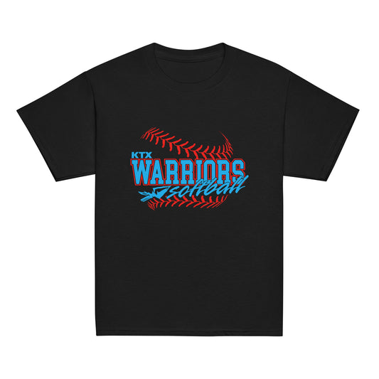 Classic | Youth T Shirt | KTX Warriors | Softball Logo