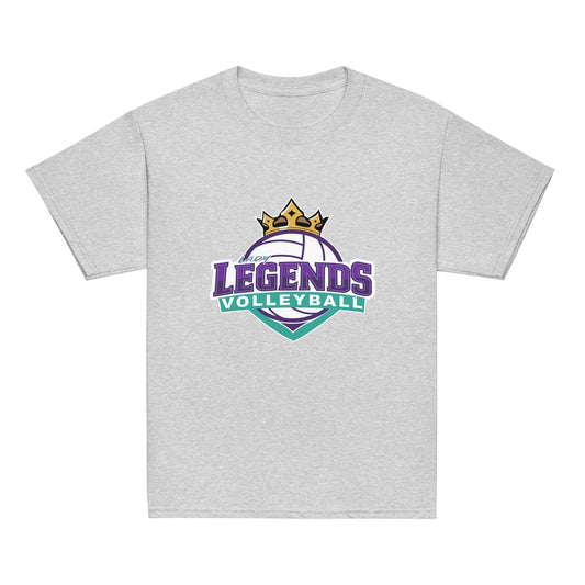 Classic | Youth T Shirt | Lady Legends Volleyball | Crown Logo