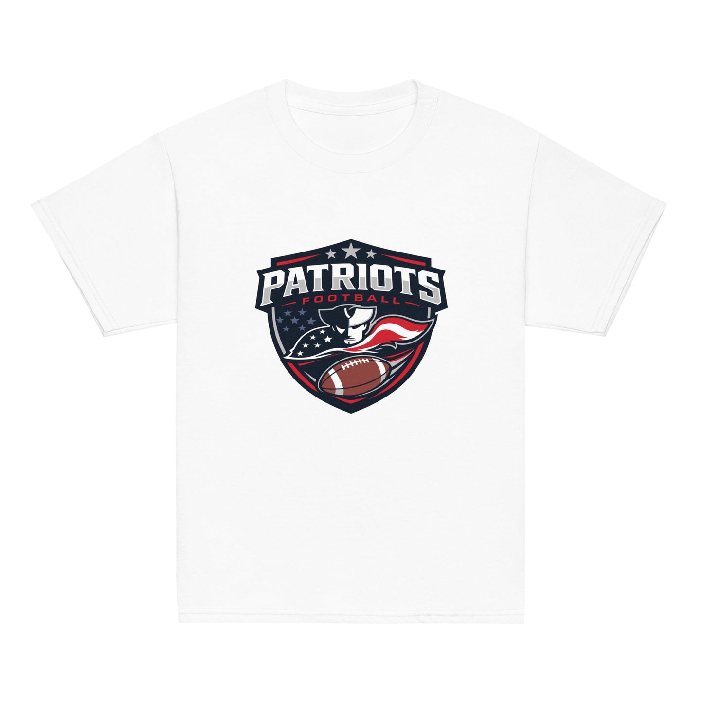 Classic | Youth T Shirt | LFMS Athletics | Patriots Football Logo