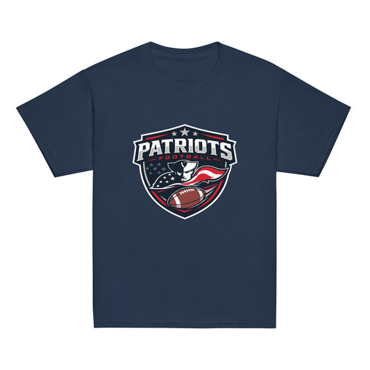 Classic | Youth T Shirt | LFMS Athletics | Patriots Football Logo