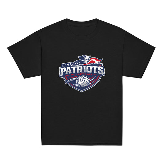 Classic | Youth T Shirt | LFMS Athletics | Patriots Volleyball Logo