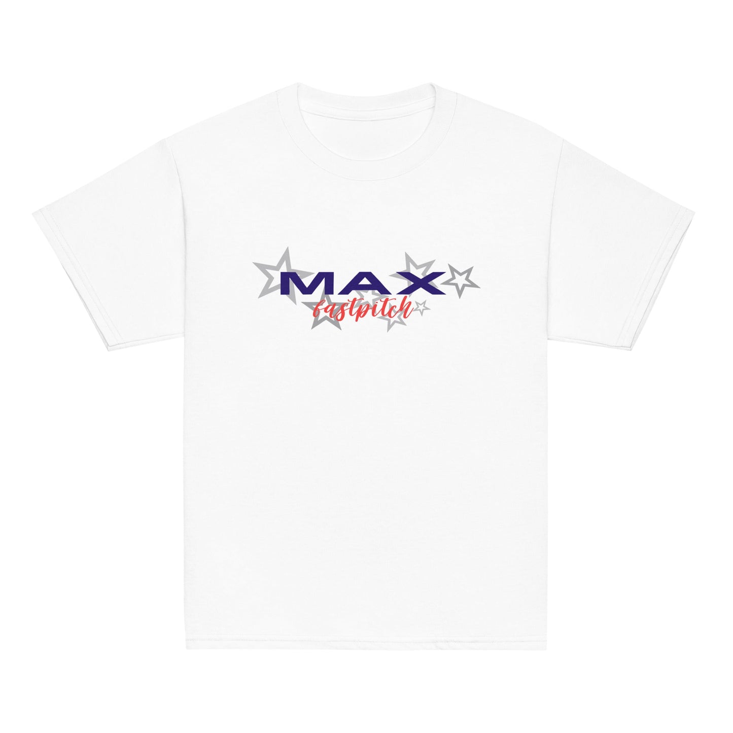 Classic | Youth T Shirt | MAX Fastpitch | Stars Logo
