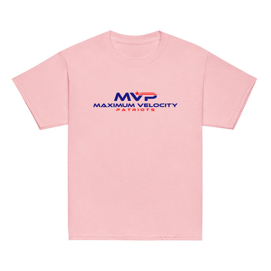 Classic | Youth T Shirt | Maximum Velocity Youth Sports | Vanguard Logo
