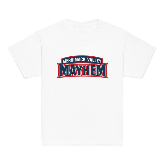 Classic | Youth T Shirt | Merrimack Valley Mayhem | Script Logo