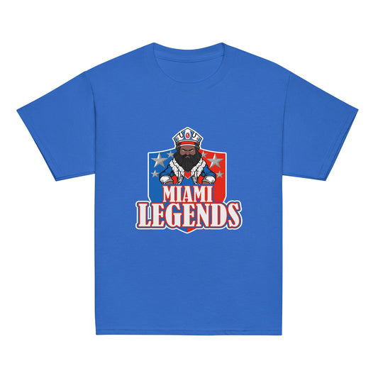 Classic | Youth T Shirt | Miami Legends Football | King Shield Logo