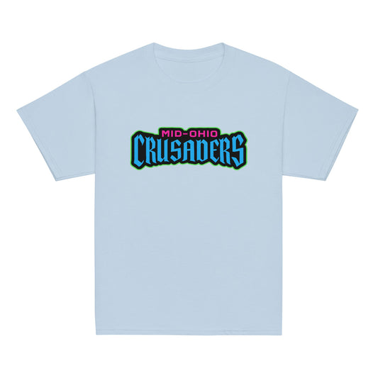 Classic | Youth T Shirt | Mid Ohio Crusaders | Script Logo