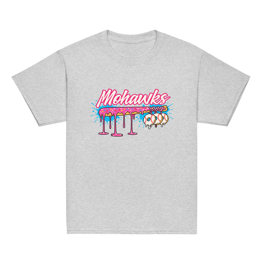 Classic | Youth T Shirt | Mohawks | Pink Batters Logo