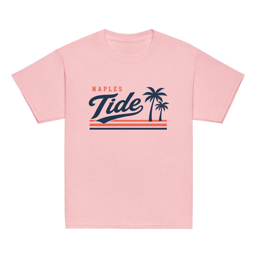 Classic | Youth T Shirt | Naples Tide | Crest Logo