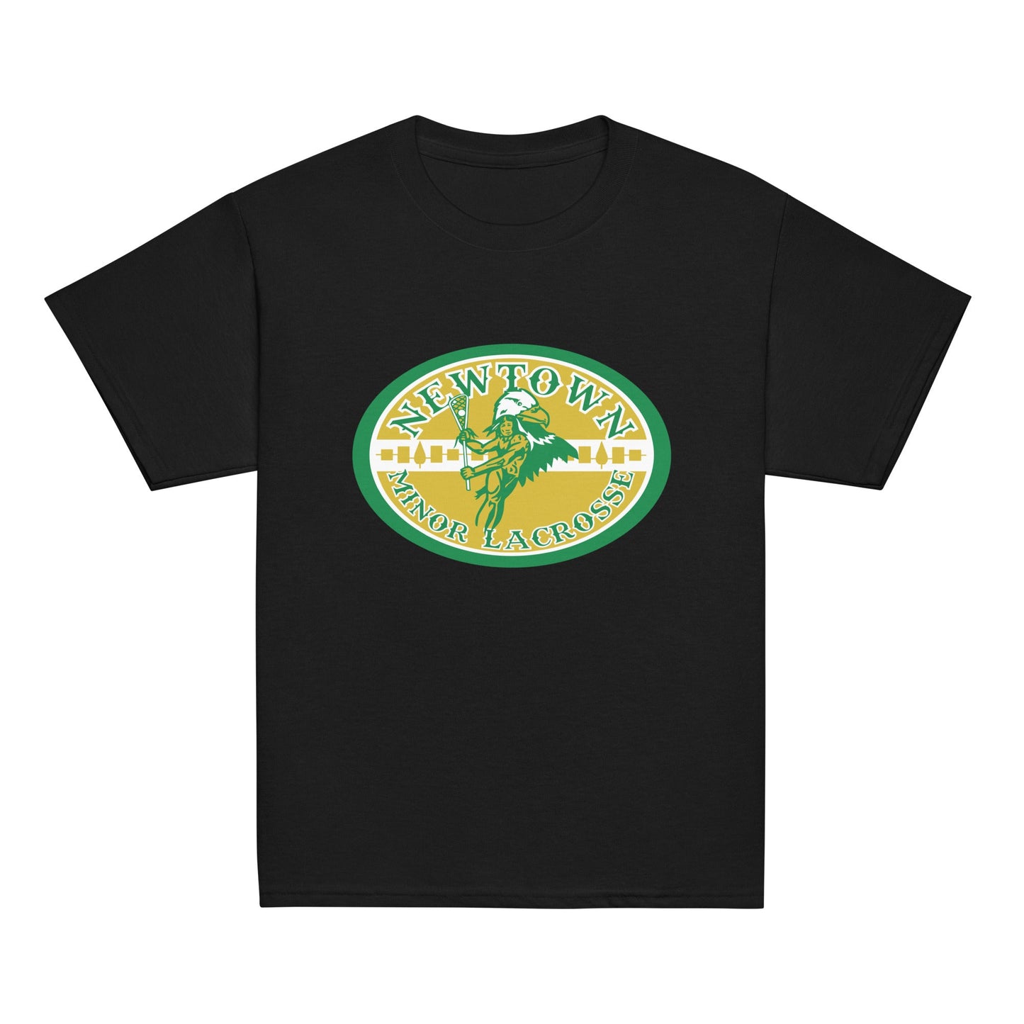 Classic | Youth T Shirt | Newtown Minor Lacrosse | Emblem Logo