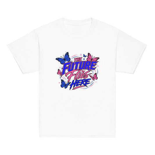 Classic | Youth T Shirt | Next Era Athletics | Wordmark Monarch Logo