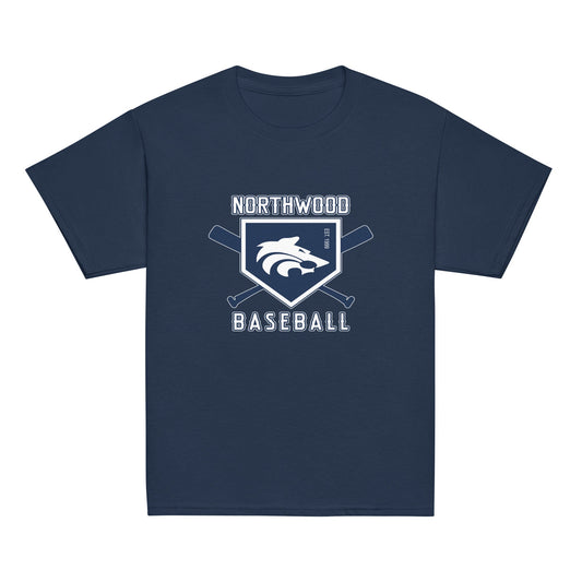 Classic | Youth T Shirt | Northwood High School Baseball | Emblem Logo
