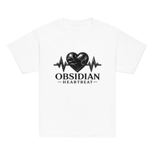 Classic | Youth T Shirt | Obsidian Heartbeat | Pulse Athletics Logo