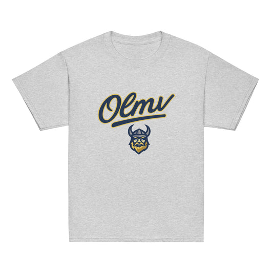Classic | Youth T Shirt | OLMV Vikings | Script Logo