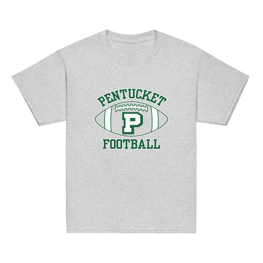 Classic | Youth T Shirt | Pentucket Youth Football and Cheer | Varsity Badge Logo