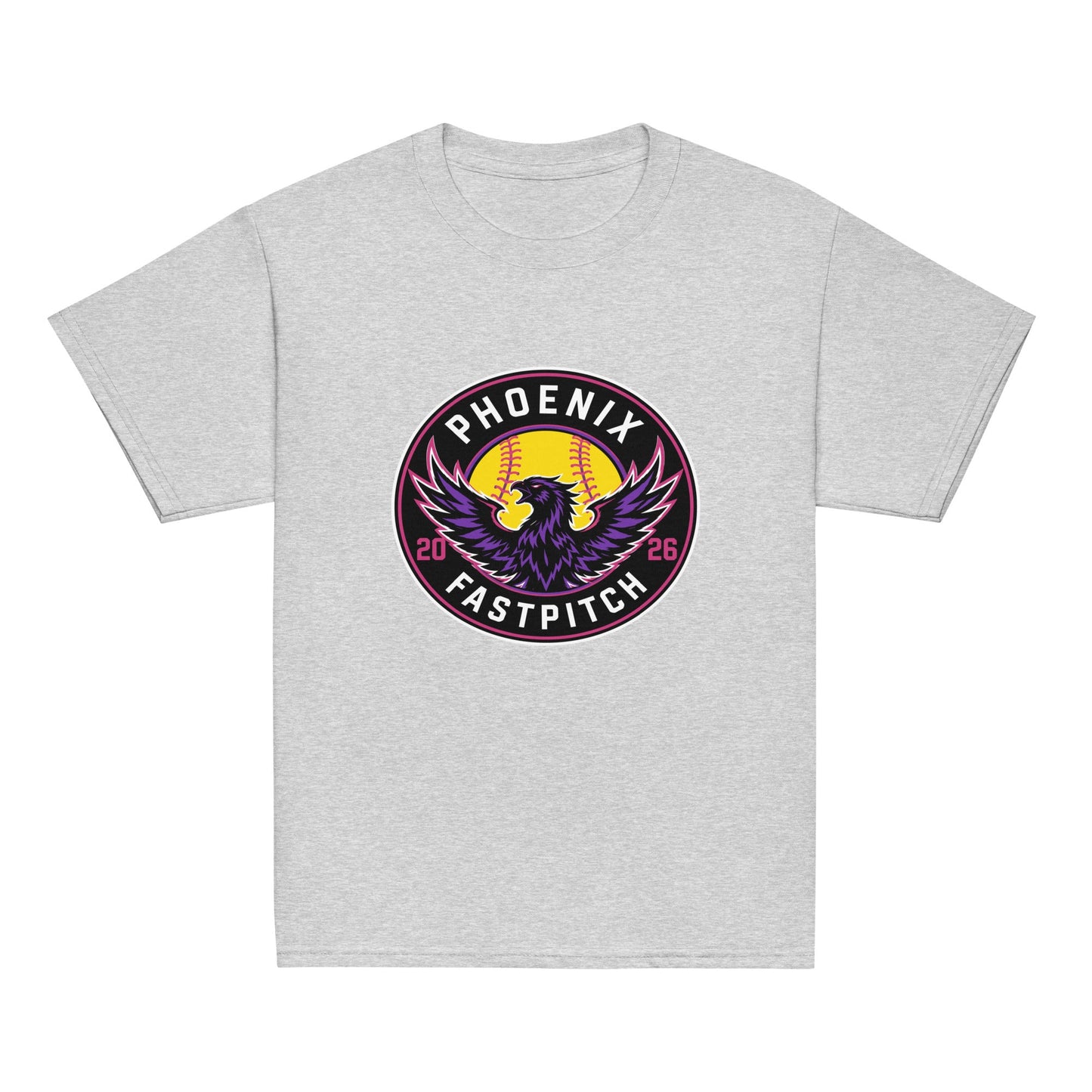 Classic | Youth T Shirt | Phoenix Fastpitch | Badge Logo