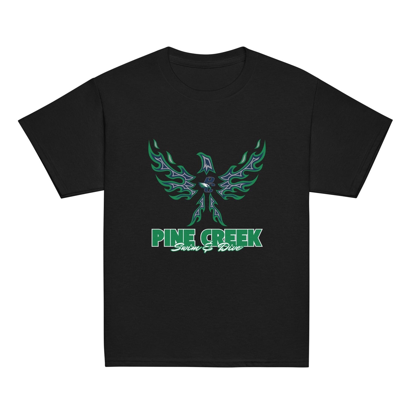Classic | Youth T Shirt | PINE CREEK SWIM & DIVE | '24 Logo