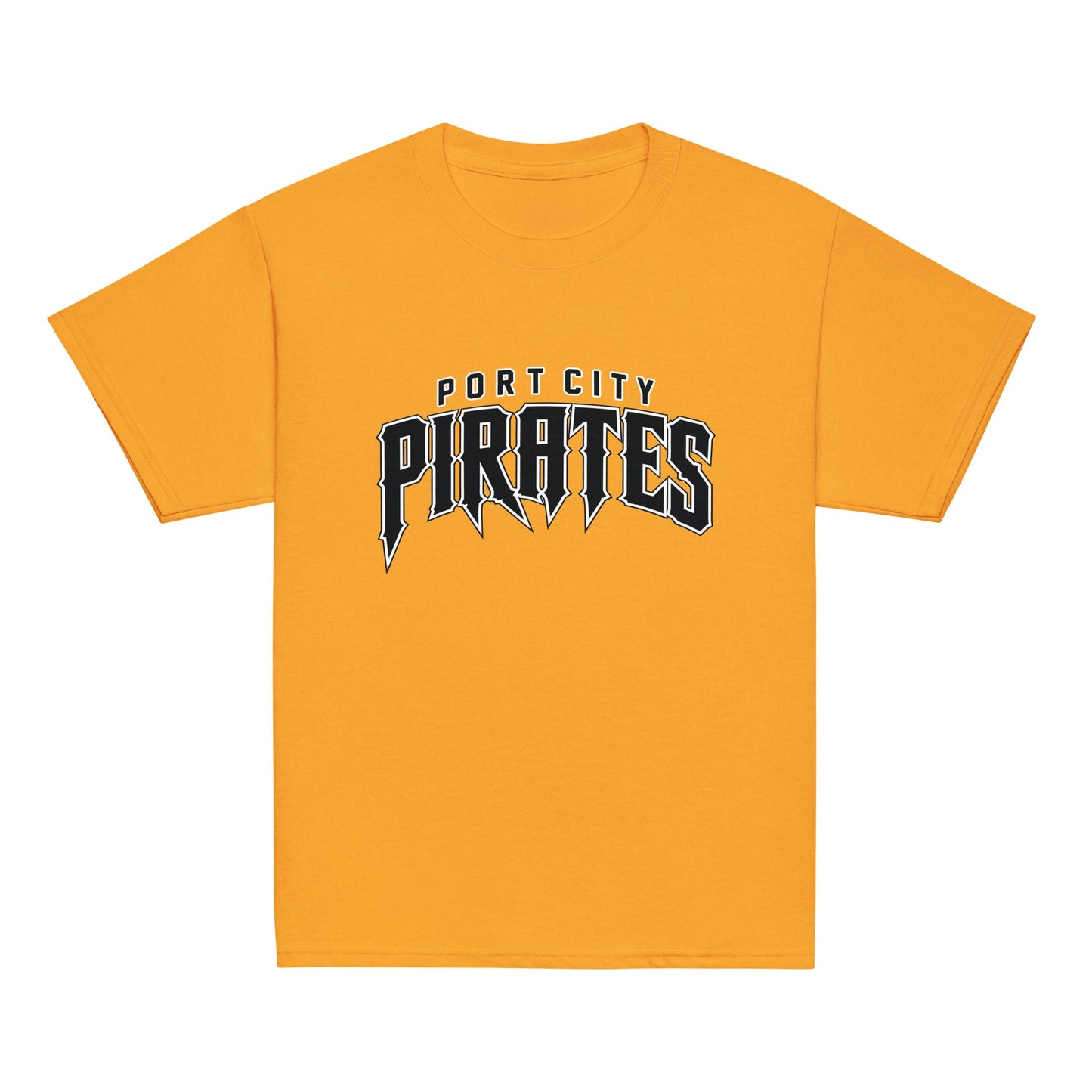 Classic | Youth T Shirt | Port City Pirates | Script Logo