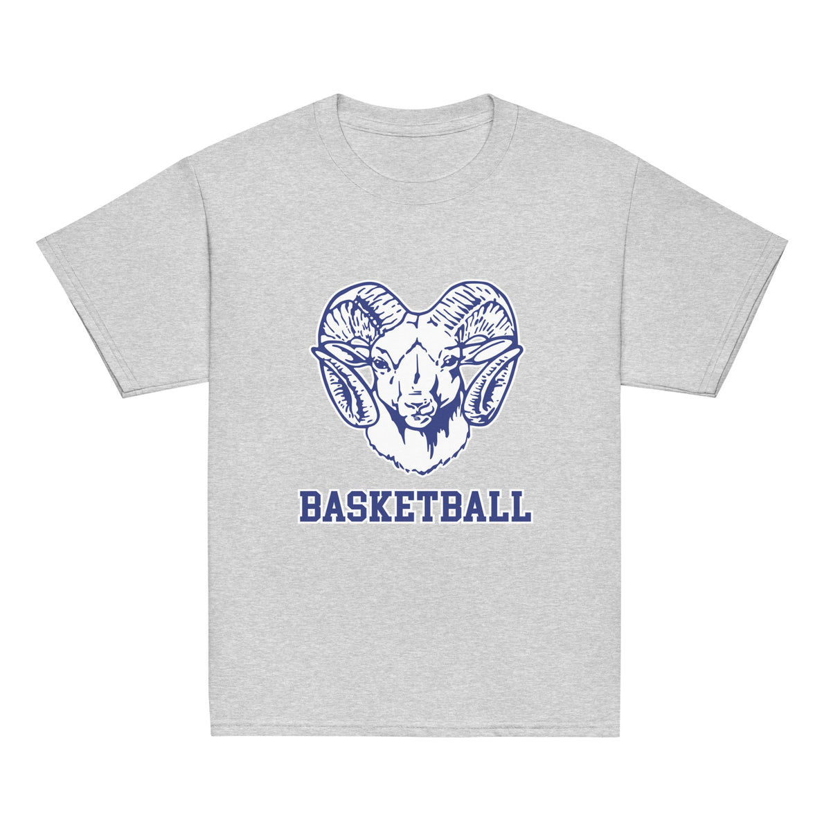 Classic | Youth T Shirt | Rensselaer Rams | Basketball Logo