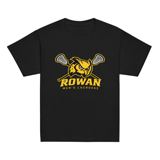 Classic | Youth T Shirt | Rowan Men’s Lacrosse | Crest Logo