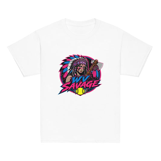 Classic | Youth T Shirt | Savage | Crest Logo