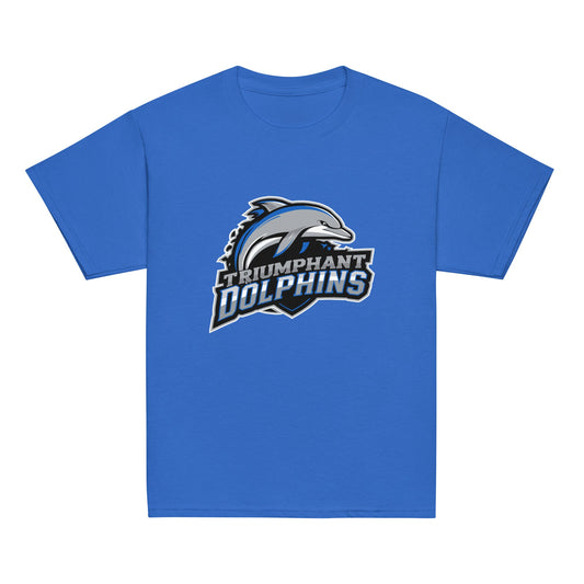 Classic | Youth T Shirt | SE Triumphant Dolphins | Dolphins Mascot Logo