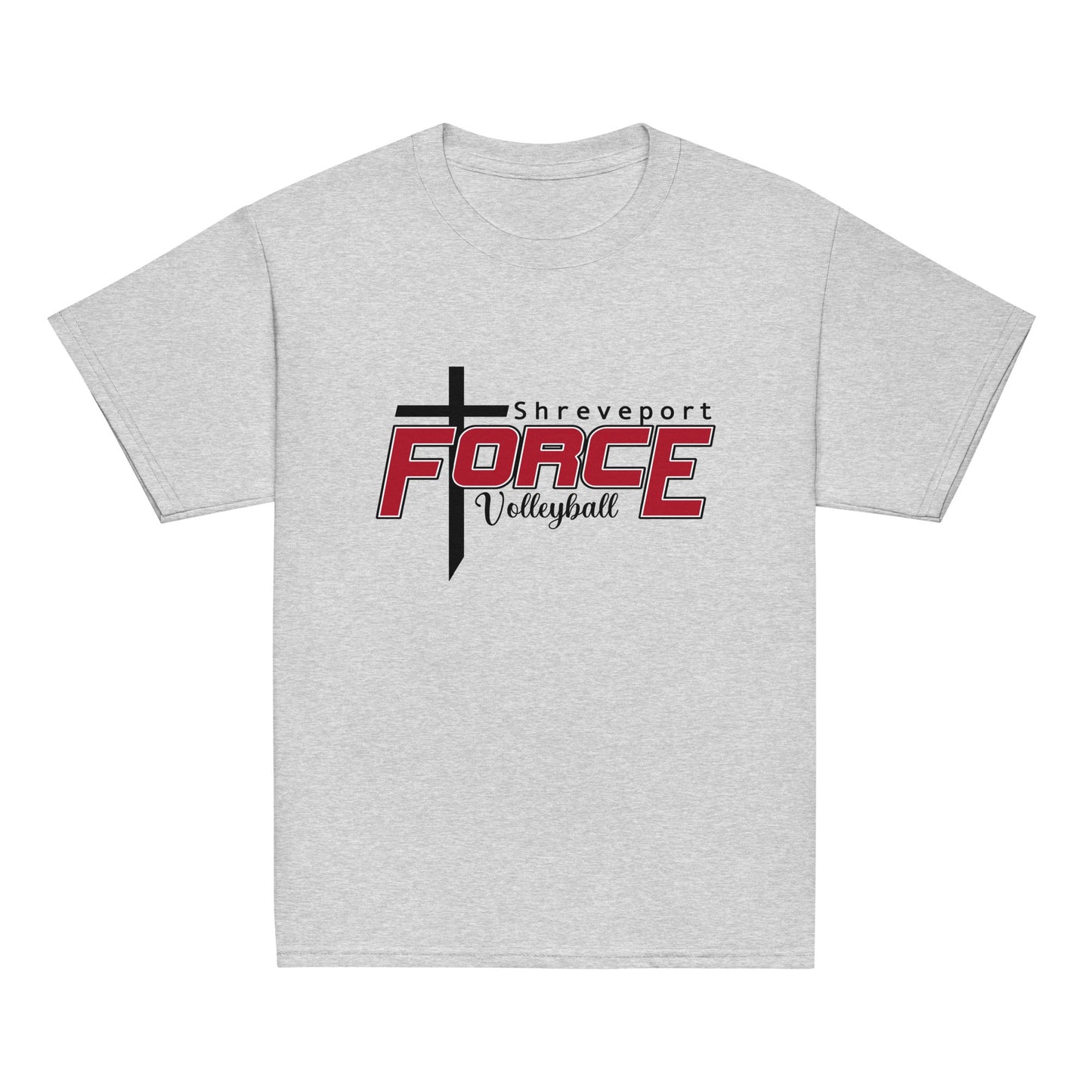 Classic | Youth T Shirt | Shreveport Force Volleyball | Crest Logo
