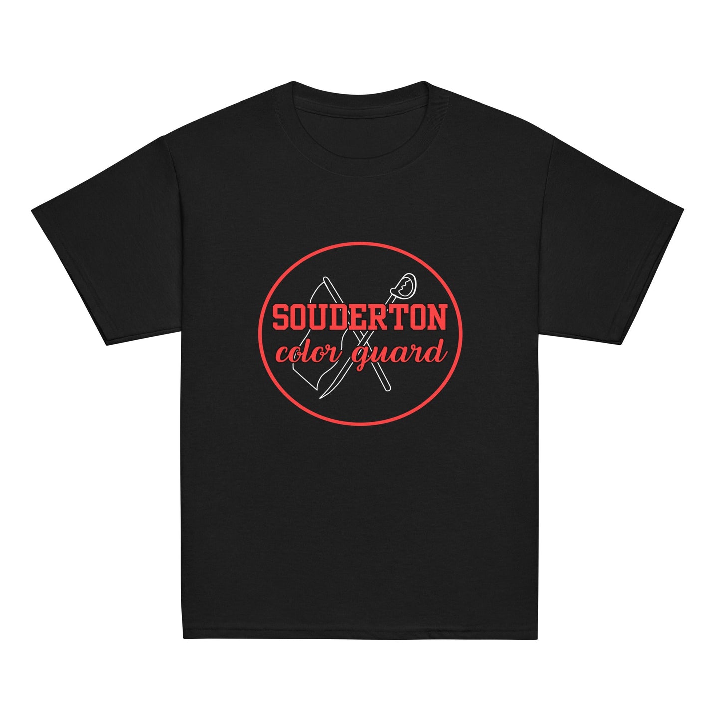 Classic | Youth T Shirt | Souderton Color Guard | Badge Logo