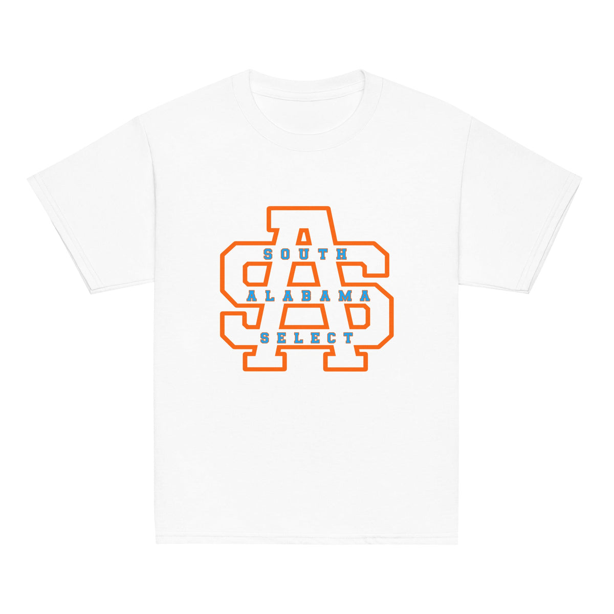 Classic | Youth T Shirt | South Alabama Select 8U | Letter Crest Logo